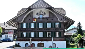 Aeschi b. Spiez, Post - Schweiz