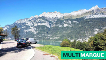 Autobahn-Rastplatz Bergsboden Walensee - Schweiz