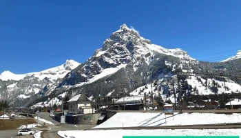 Bls Autoverlad Lötschberg, Verladestation Kandersteg - Kandersteg