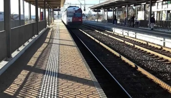 Ins, Bahnhof - Schweiz