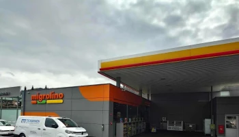 Migrol Service mit Shell-Treibstoff - Wünnewil-Flamatt
