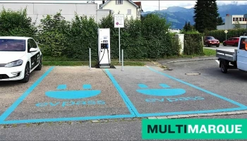 Shell Recharge Ladestation - Uznach
