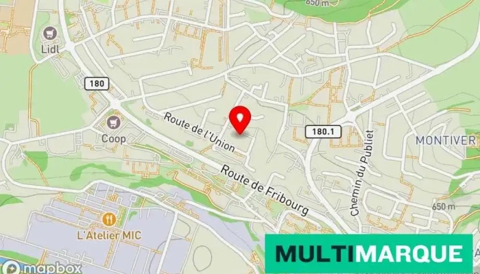 2em Car Sharing Sarl Karte - Marly