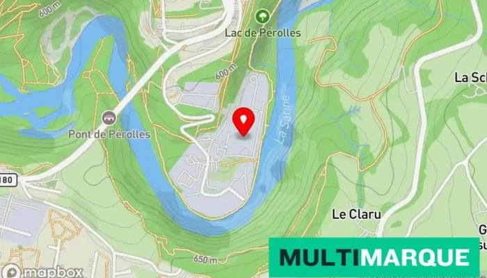A -  U A - utomobil Karte - Fribourg