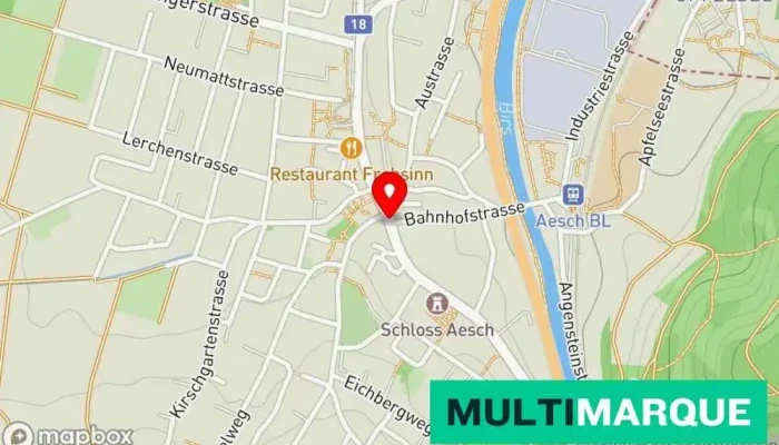 Aesch -  Karte - Aesch