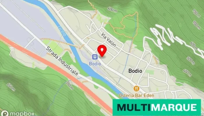 Albergo Stazione -  Karte - Bodio