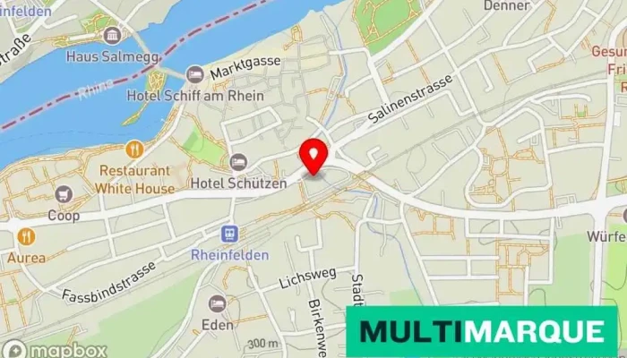 Karte von All In One Drive Fahrschule in Rheinfelden
