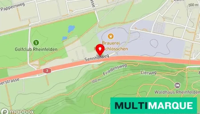 Karte von Aller ART Gebäudeunterhalt Autowerkstatt in Rheinfelden