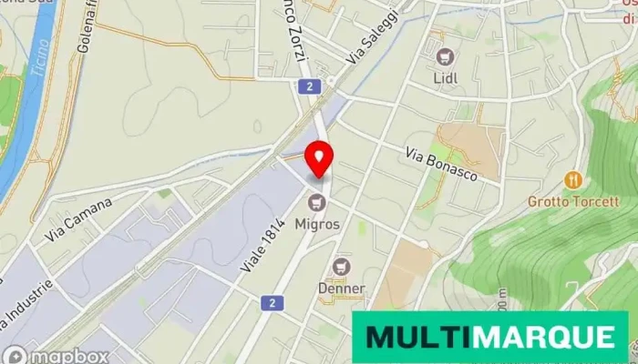 Amag Giubiasco Audi -  Karte - Giubiasco
