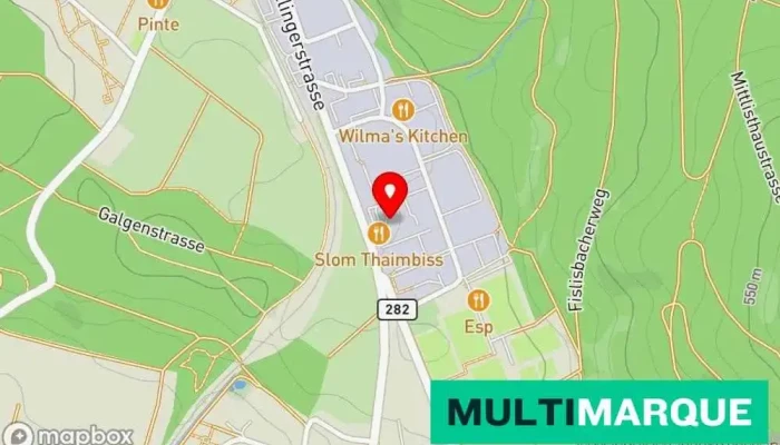 Karte von Arizona Garage GmbH Autowerkstatt, Reifengeschäft in Baden
