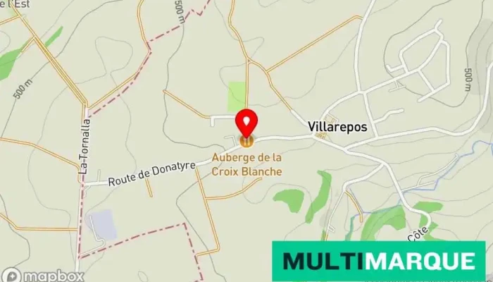 Auberge De La Croix -  Blanche Karte - Villarepos