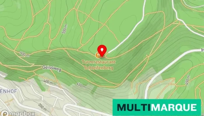 Aussichtsturm Liestal -  Karte - Liestal