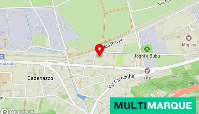 Auto Centro Multimarche Cadenazzo -  Karte - Cadenazzo