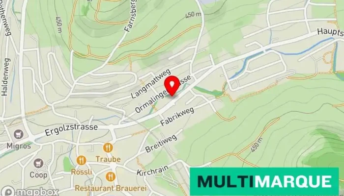 Auto Clean Aguilar -  Karte - Gelterkinden