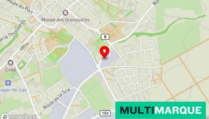 Auto -  Dealer   Garage Partenaire Karte - Estavayer-le-lac