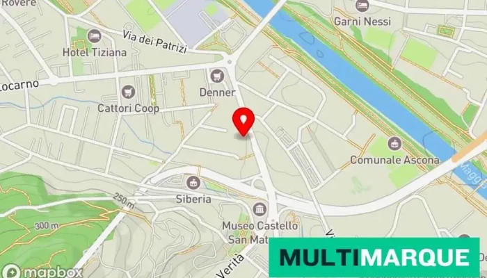 Auto Luserte Sa -  Karte - Ascona