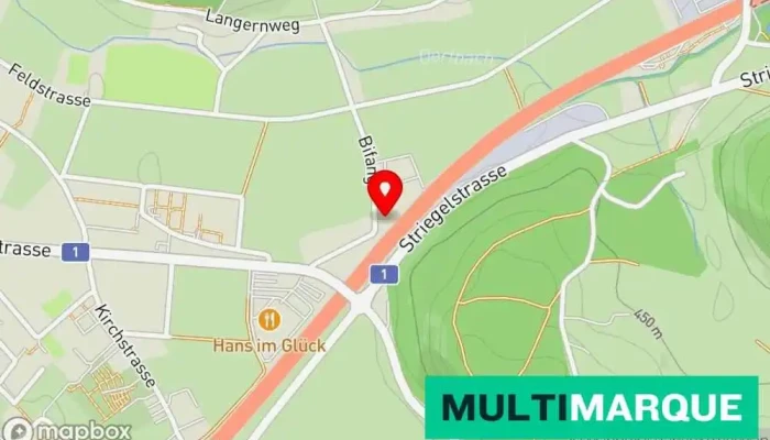 Karte von Autofix AG Hardegger Automobile Autowerkstatt, Autoglaswerkstatt, Autohändler, Kfz-Prüfstelle, Fahrzeughändler in Oftringen