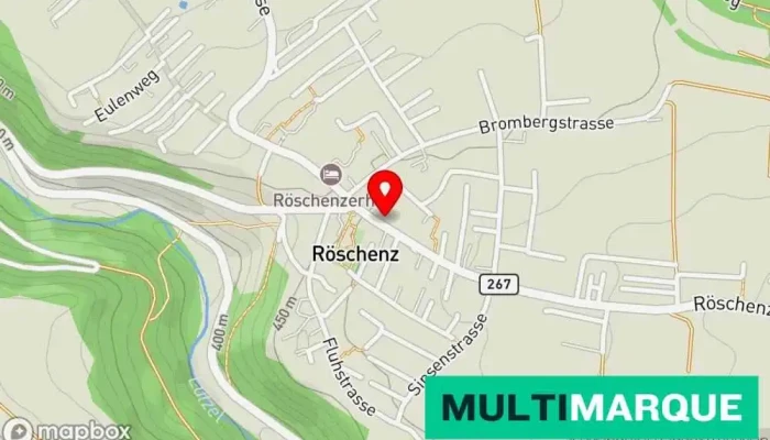 Autogarage Bernhard Cueni -  Karte - Röschenz