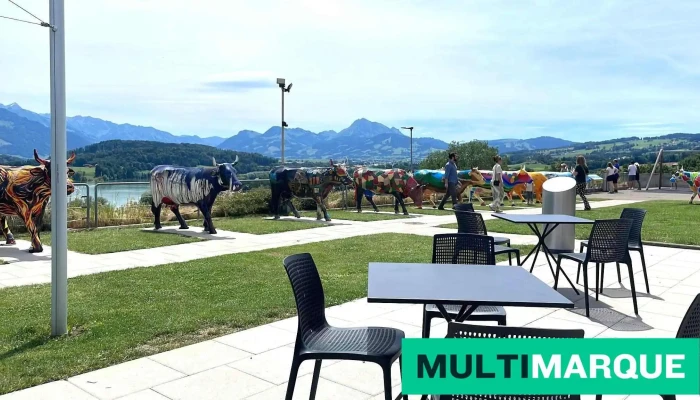 Autogrill La Gruyere Innenansichten - Avry-devant-pont