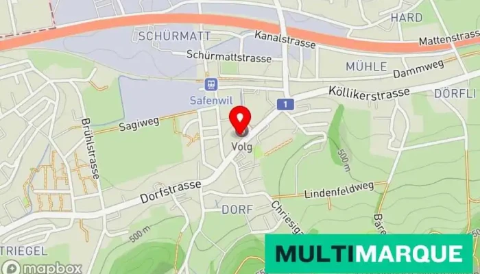 Karte von Autohaus Jankovic Autowerkstatt, Transportunternehmen in Safenwil