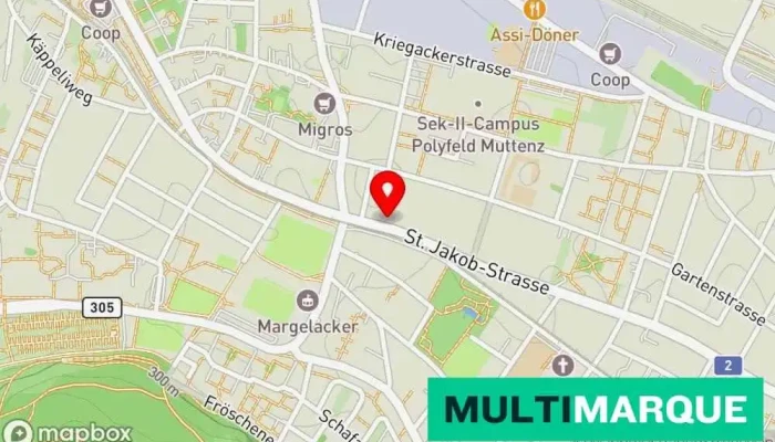 Autohaus Wederich Dona Ag   Ds Automobiles Store Basel Karte - Muttenz
