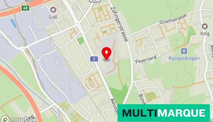 Karte von AUTOKOM AG Autohändler in Oftringen