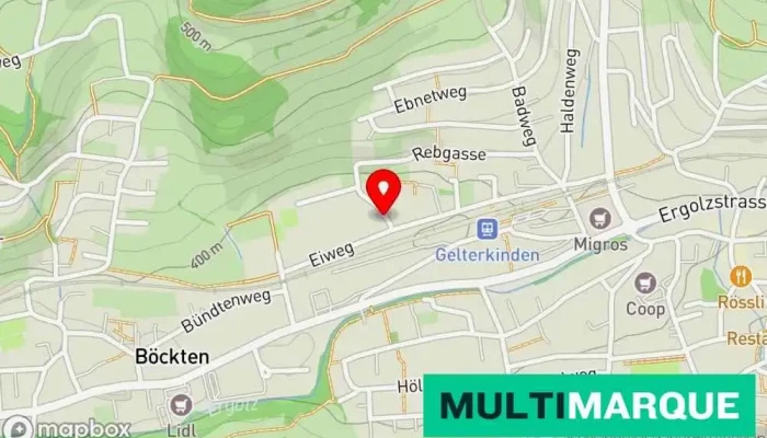 Autoservice M Gotschi Karte - Gelterkinden