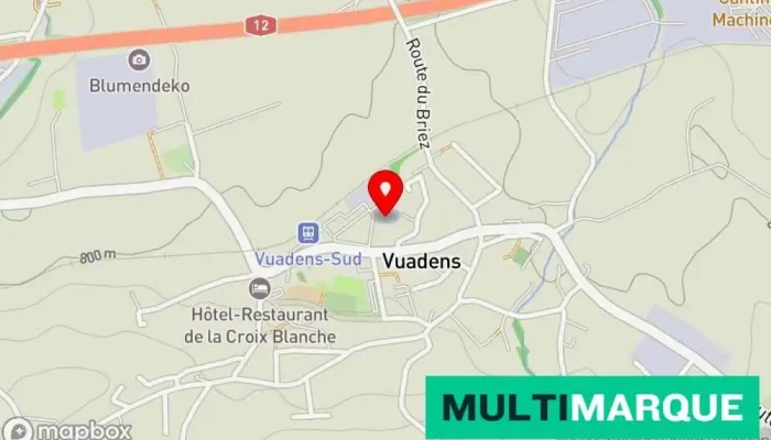 Autosolutions -  Karte - Vuadens