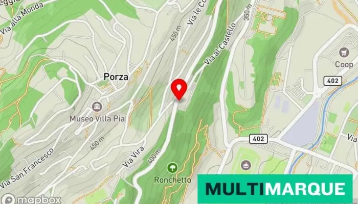 Belvedere -  Karte - Porza