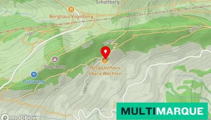 Berggasthaus Obere Wechten -  Karte - Mümliswil-ramiswil