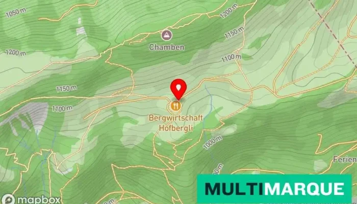 Bergwirtschaft Hofbergli -  Karte - Günsberg