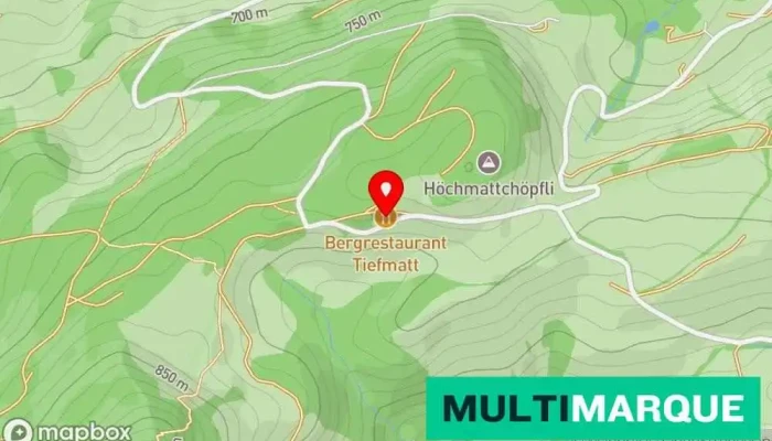 Bergwirtschaft Tiefmatt -  Karte - Oberbuchsiten