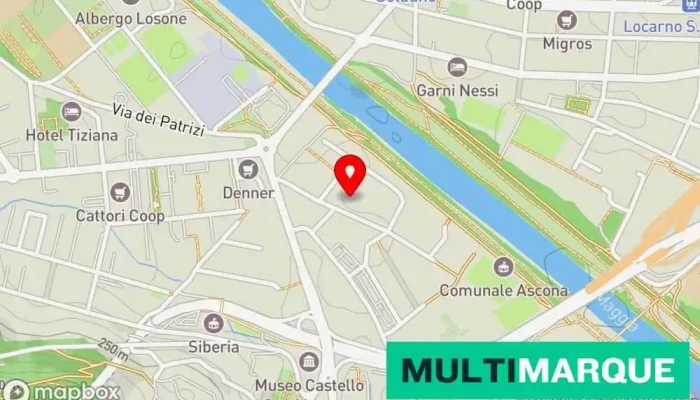 Bertoni Automobili Sa Jeep -  Karte - Ascona