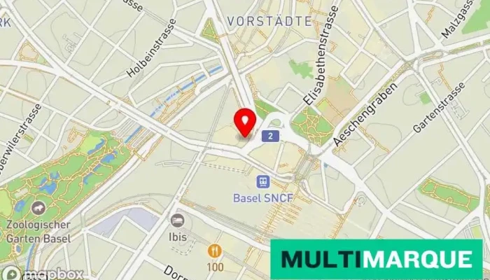 Biciclettista -  Karte - Basel