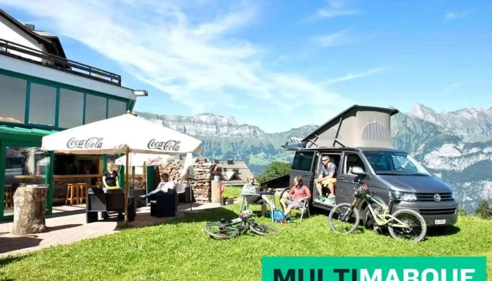 BikerCamping Flumserberg - Sommer- und Winter Stellplatz - Flums