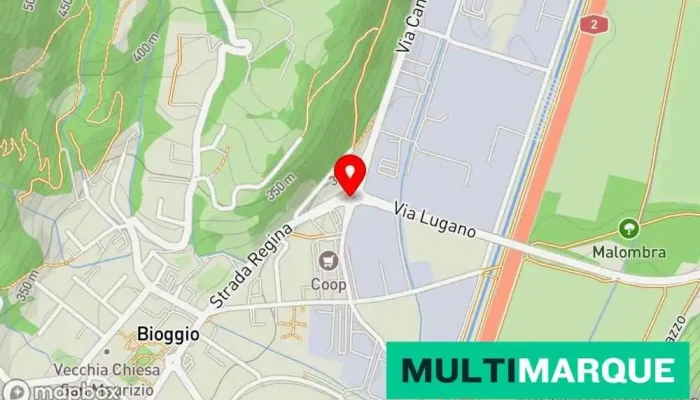 Bioggio Karte - Bióggio
