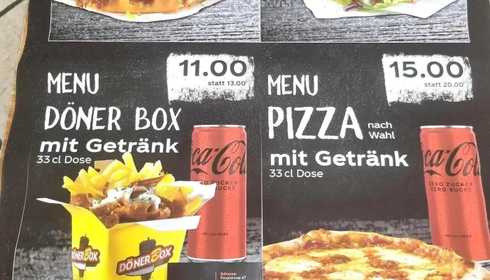 Birs Grill Birsfelden -  Speisekarte - Birsfelden