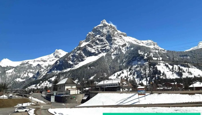 Bls Autoverlad Lötschberg, Verladestation Kandersteg - Kandersteg