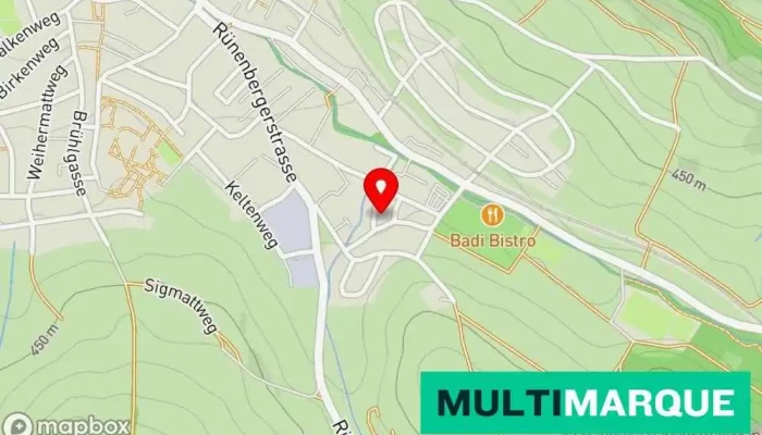 Bobbis Fahrschuel Karte - Gelterkinden