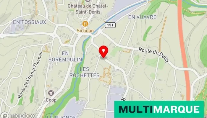 Bosch Service -  Karte - Châtel-saint-denis