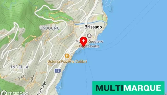 Brissago -  Karte - Brissago