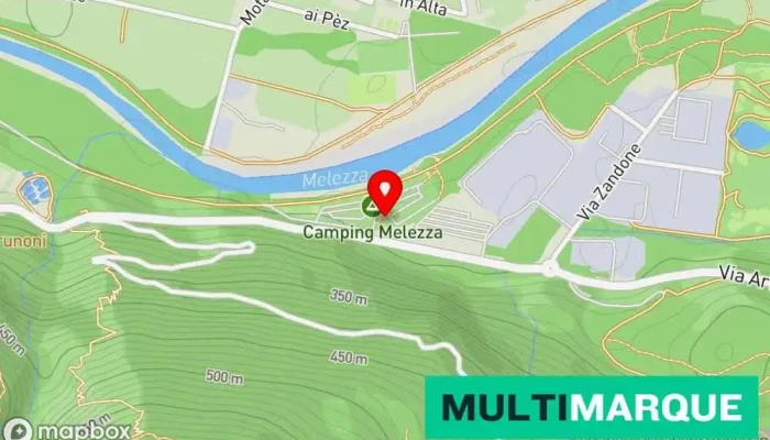 Camping Melezza -  Karte - Losone