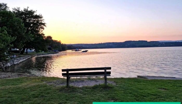 Camping -  Port Plage Avenches Sonnenuntergang - Avenches