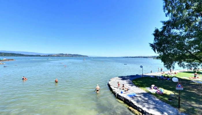 Camping -  Port Plage Avenches Street View 360deg Fotos - Avenches
