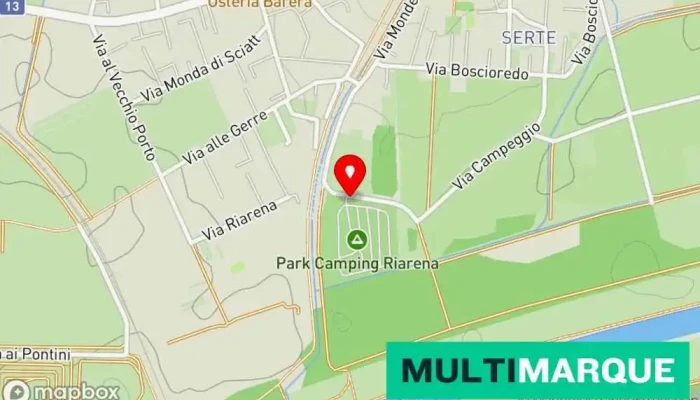 Camping Riarena -  Karte - Cugnasco