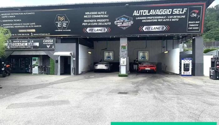Car Wash Lugano - H24 Distributori Automatici - Pambio-Noranco