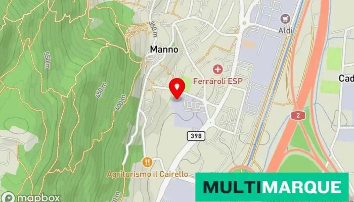 Carrozzeria Vedeggio Sagl -  Karte - Manno