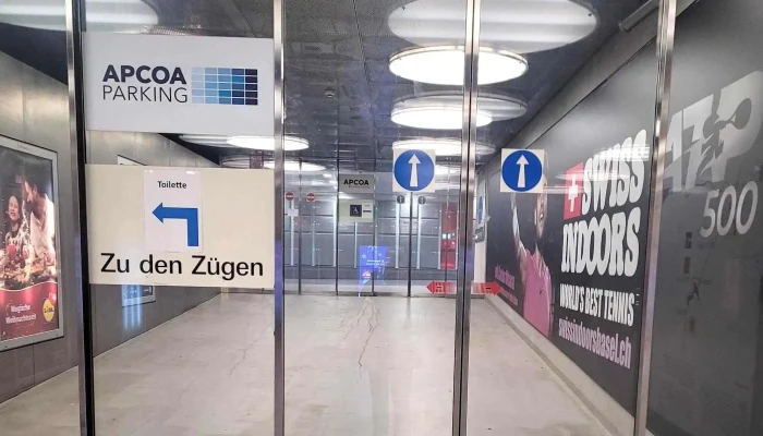 Centralbahnparking Basel Apcoa Parkhaus - Basel