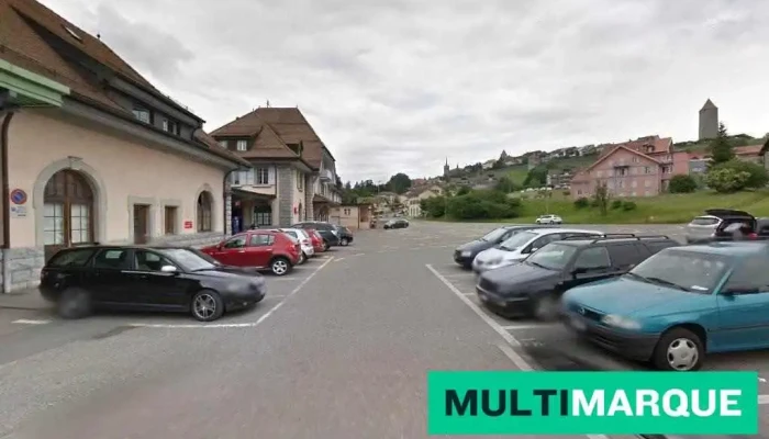 Cff P+Rail réservation place de parking Romont - Romont