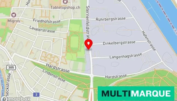 Chumi Ag   Die Garage Karte - Birsfelden